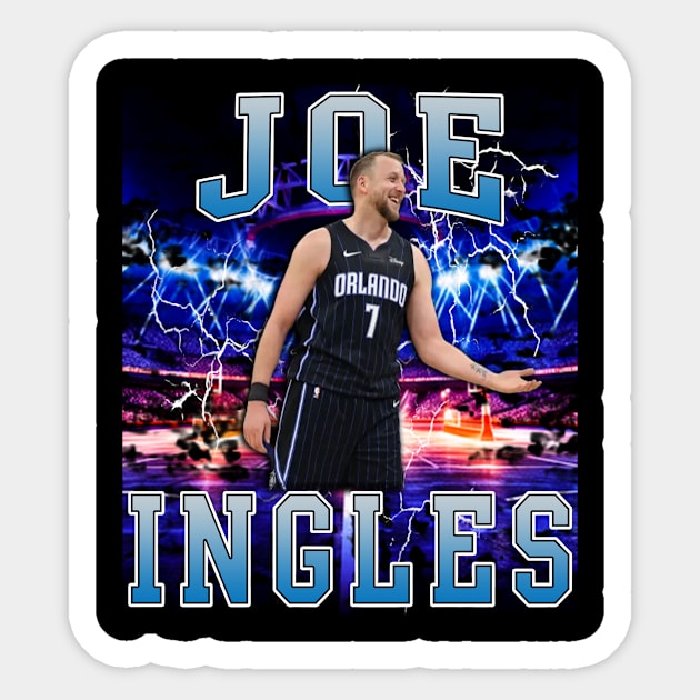 Joe Ingles Sticker by Gojes Art